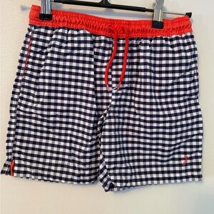Jacadi Gingham Swim Trunks